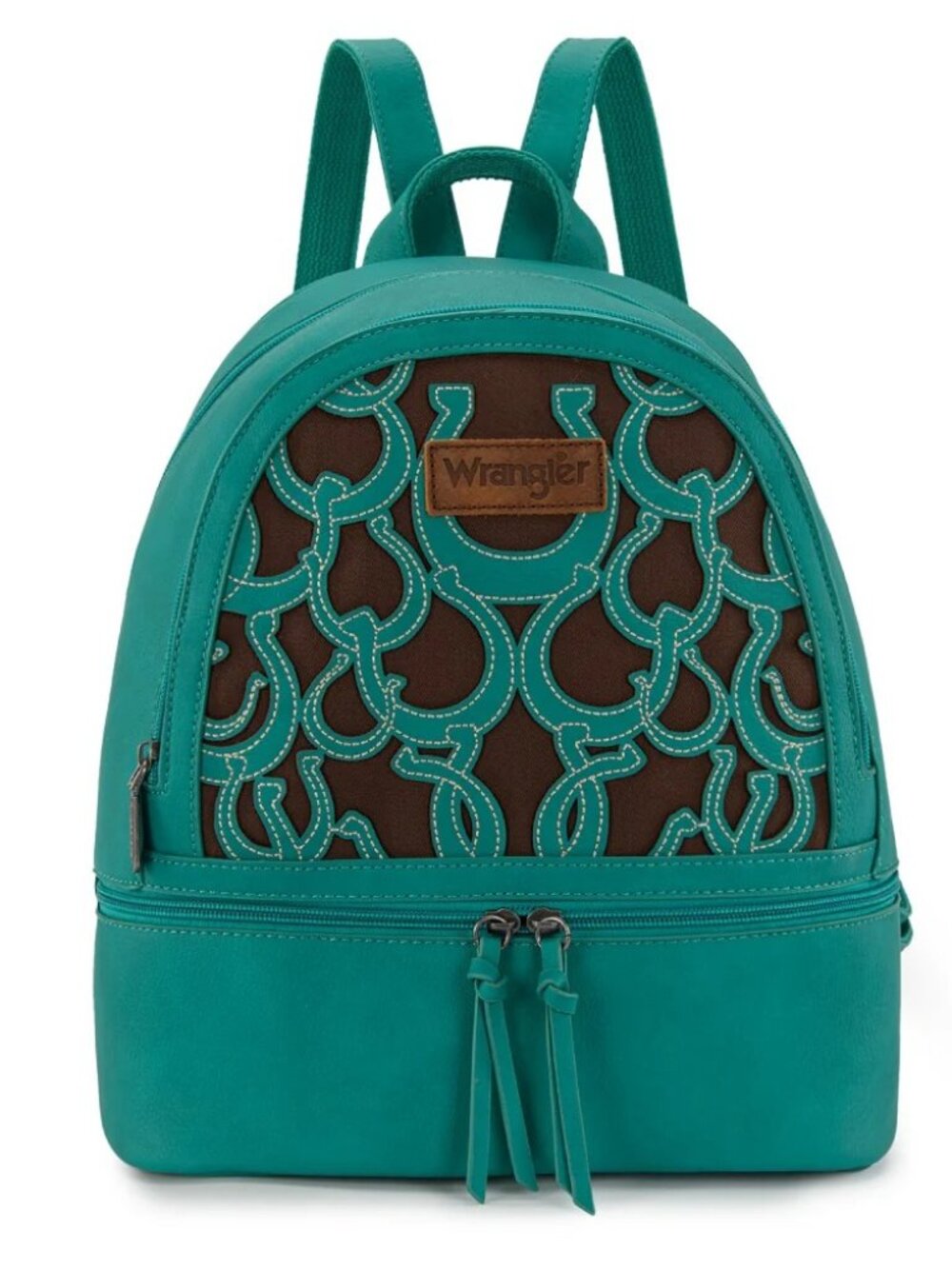 Wrangler Horseshoe Cutout Backpack - Turquoise